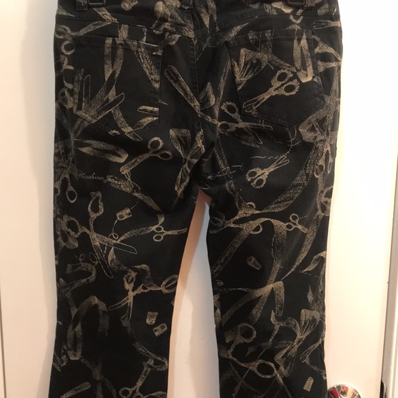 ⚡️FINAL PRICE⚡️ Vintage Moschino/Moschino Jeans Scissor Ribbon Pants - Picture 9 of 16